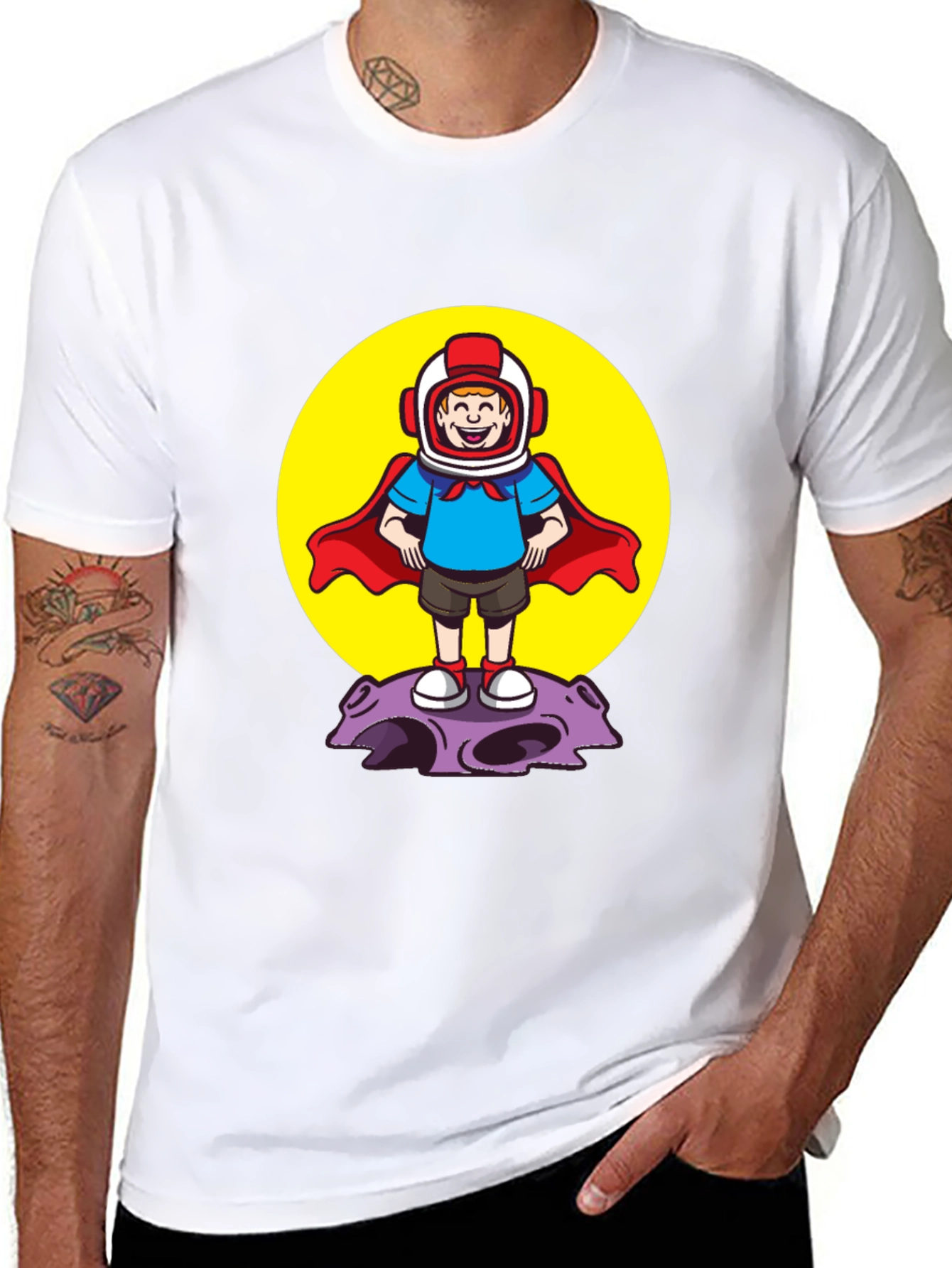 Astronaut Boy T-Shirt - Space Adventure!