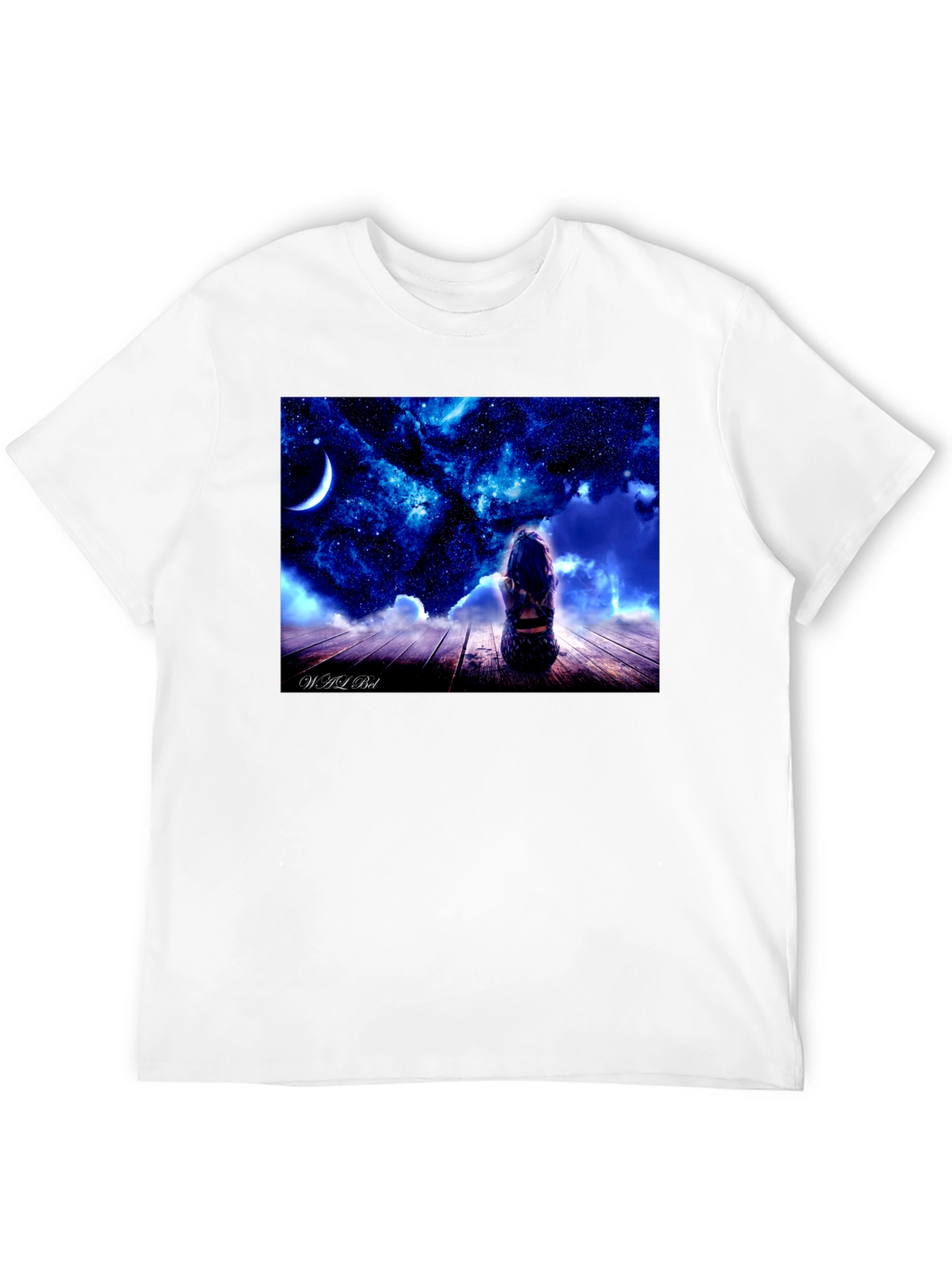 Cosmic Dreamer Black T-Shirt