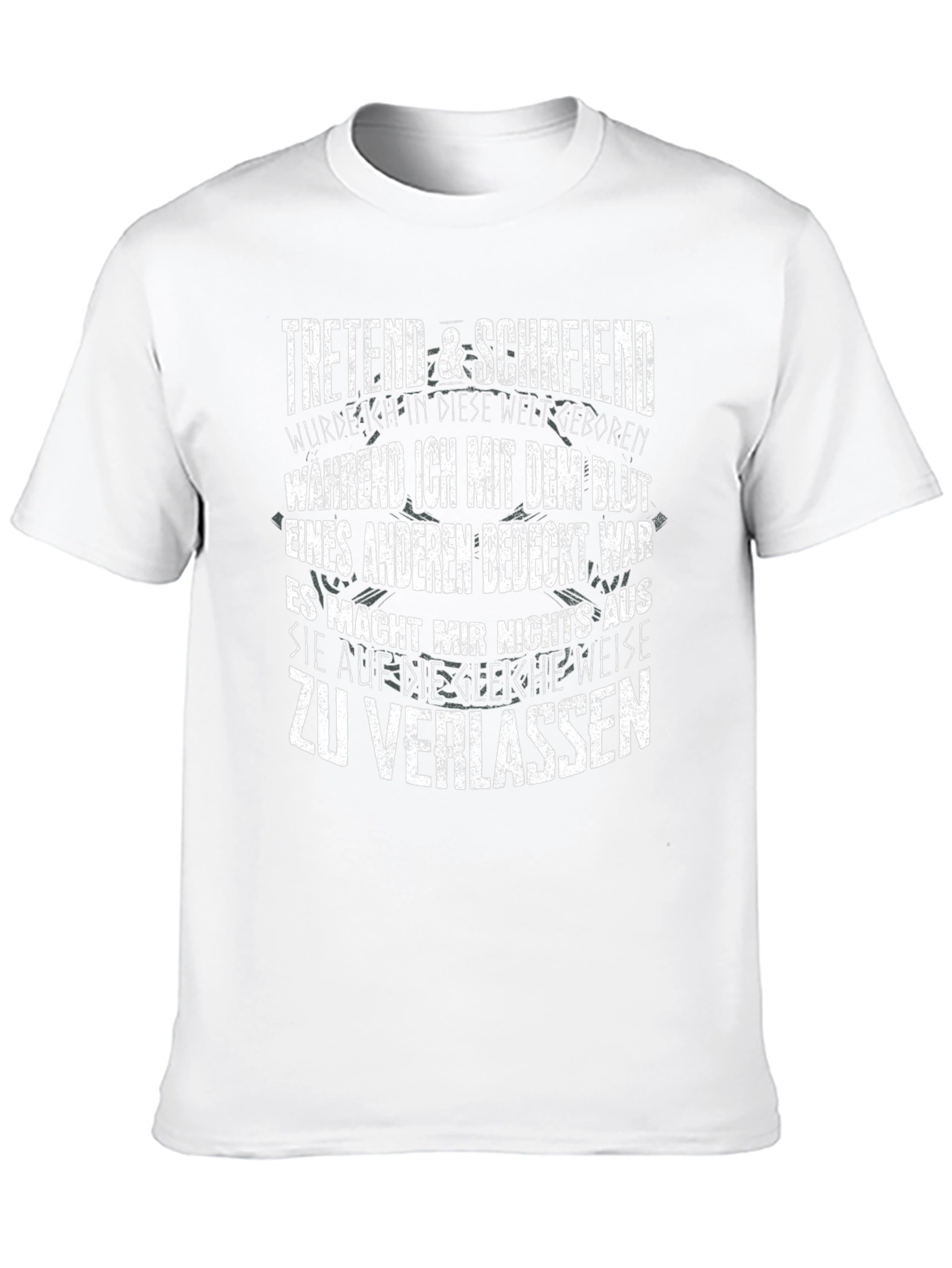 Treading & Screaming Graphic T-Shirt - Bold Statement Tee