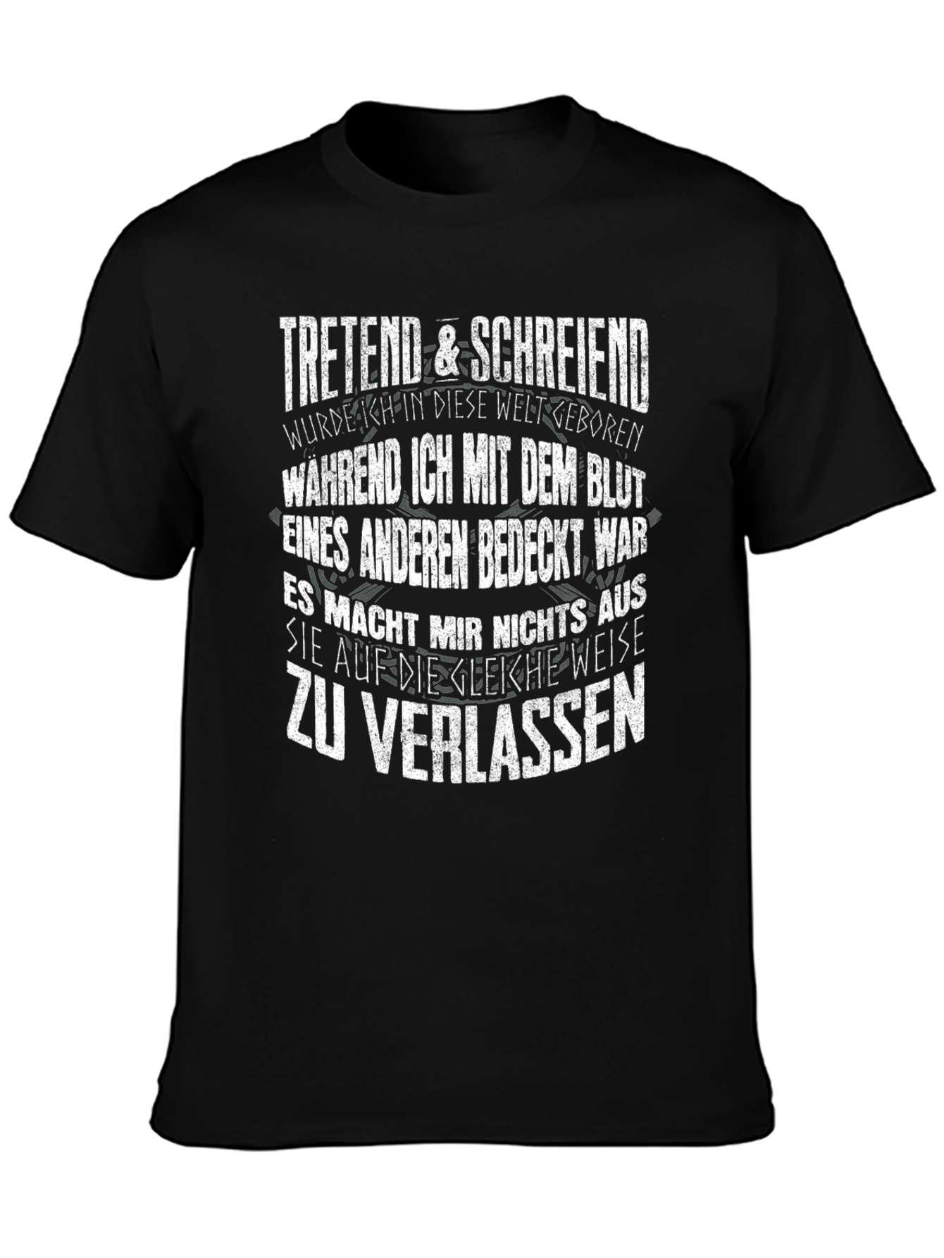 Treading & Screaming Graphic T-Shirt - Bold Statement Tee