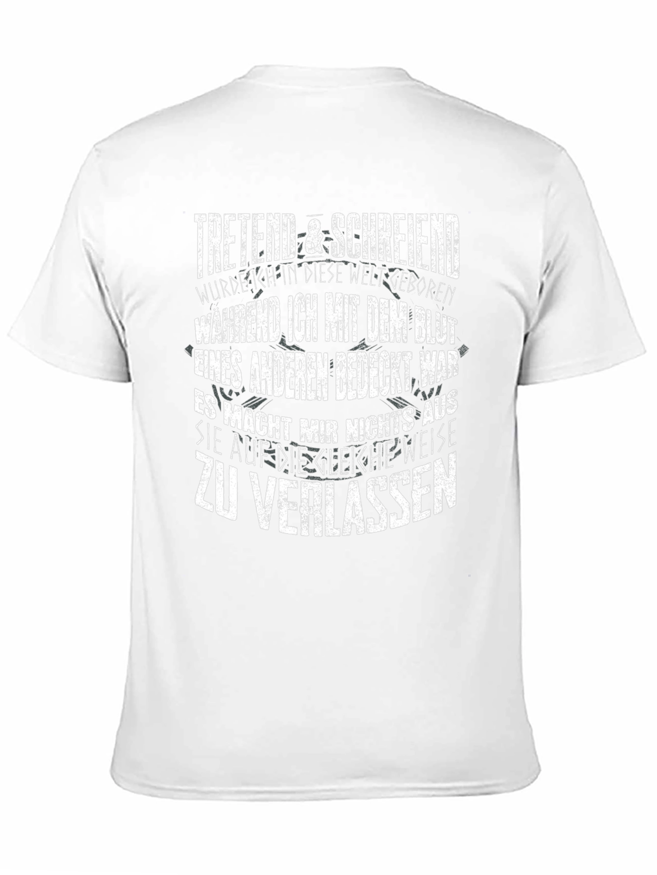 Treading & Screaming Graphic T-Shirt - Bold Statement Tee