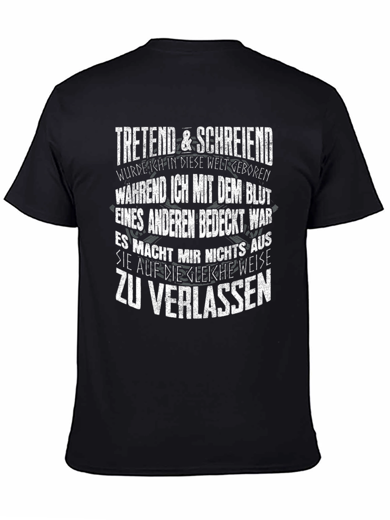 Treading & Screaming Graphic T-Shirt - Bold Statement Tee
