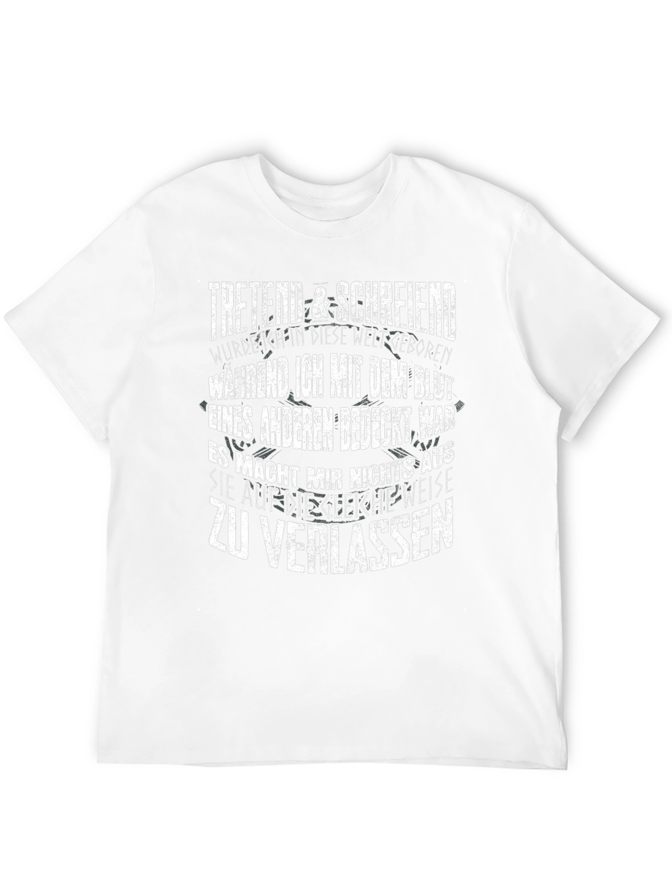 Treading & Screaming Graphic T-Shirt - Bold Statement Tee