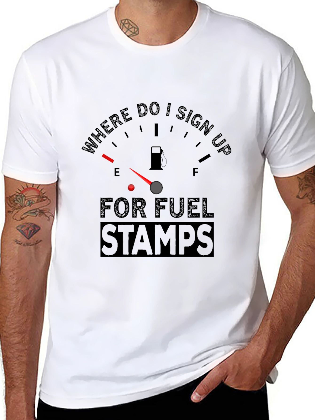 Fuel Stamps Graphic Tee