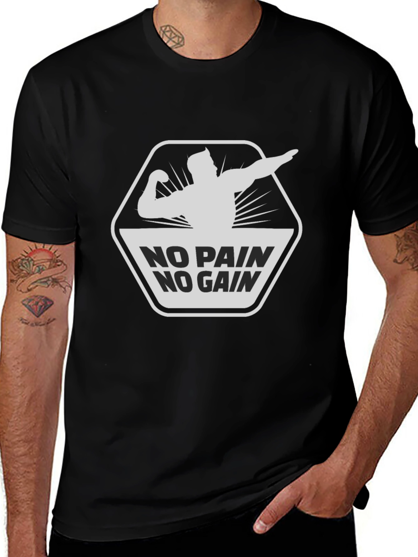 No Pain No Gain Graphic Tee