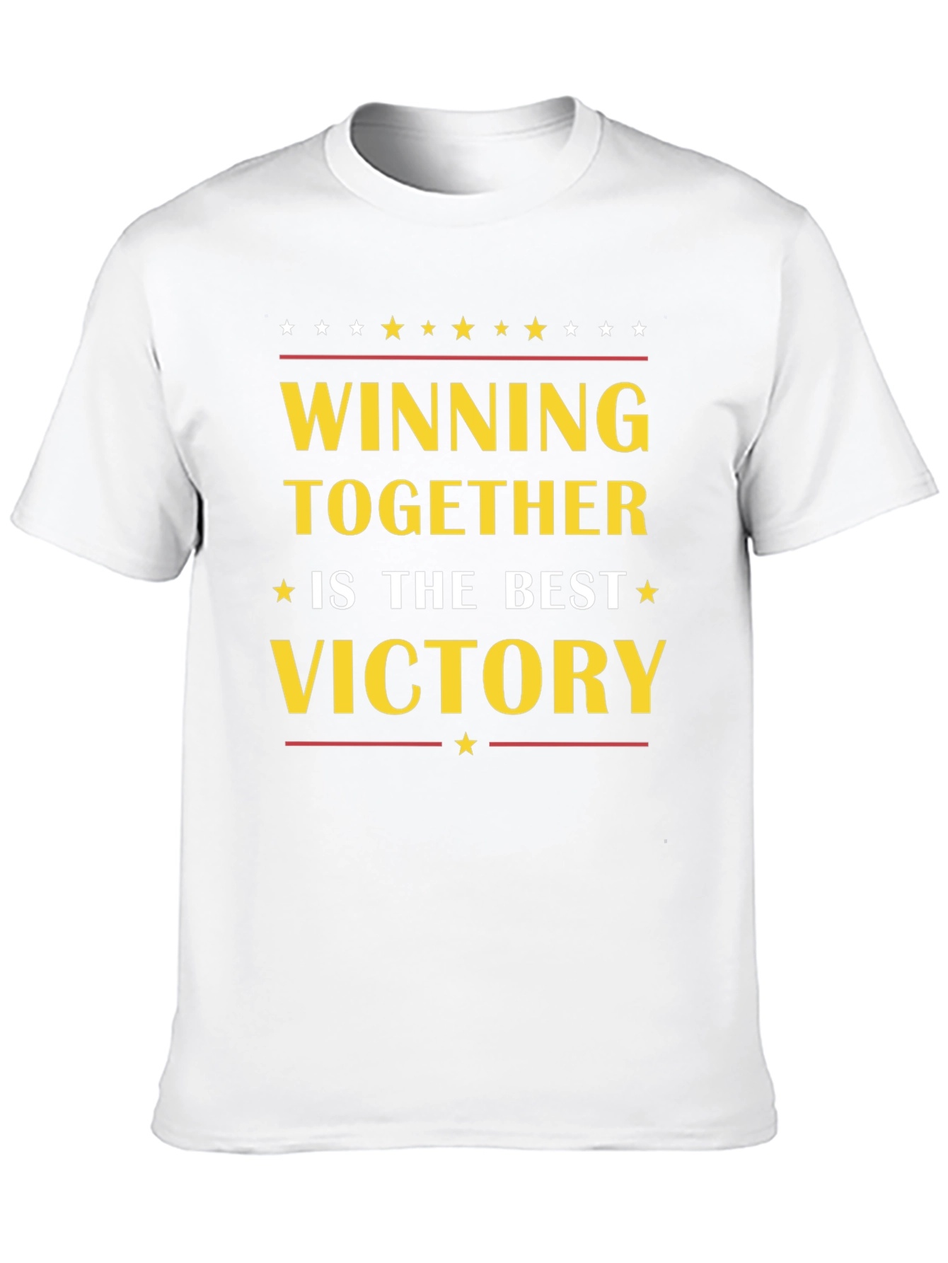 Winning Together Victory T-Shirt - Motivational Tee