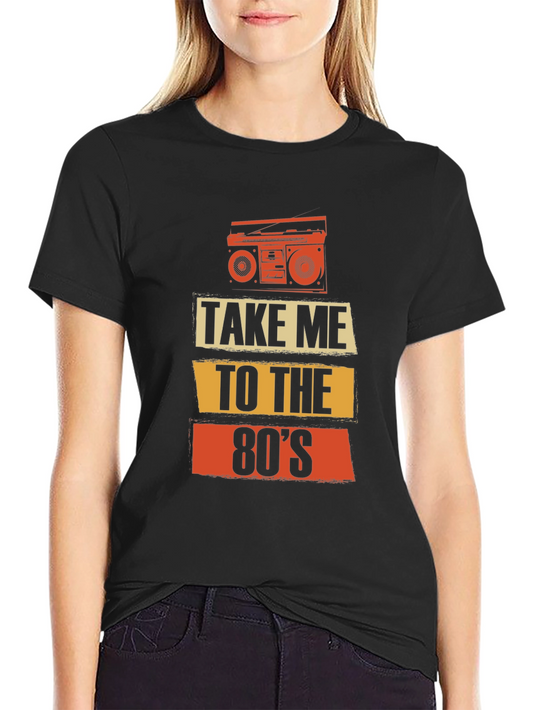 Retro 80s Boombox T-Shirt - Vintage Style!