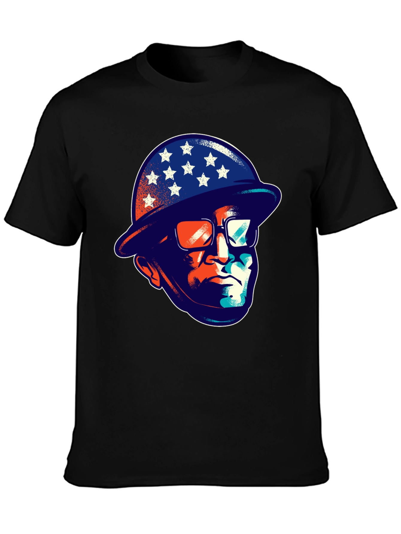 Patriotic Graphic T-Shirt - American Icon Design