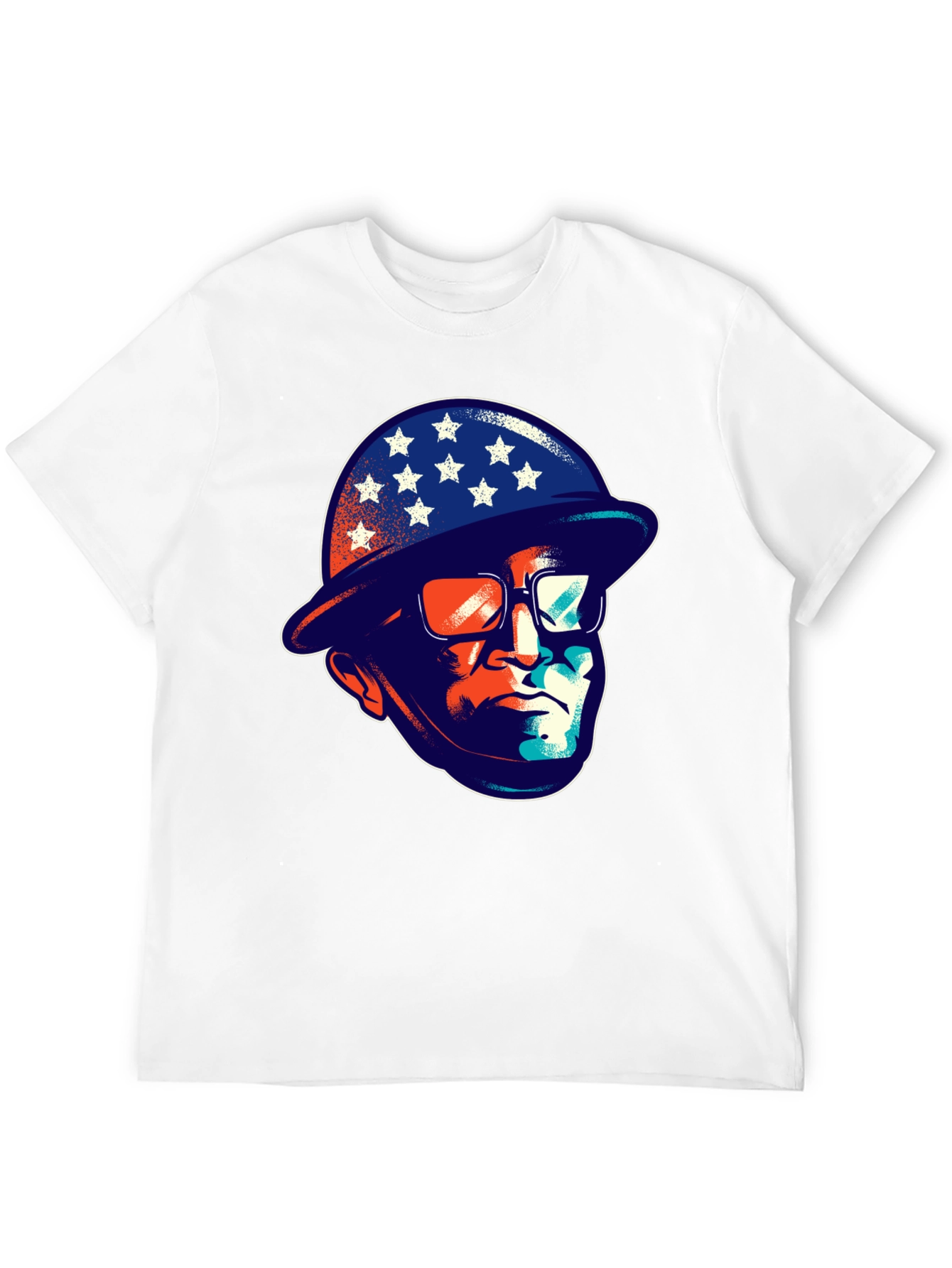 Patriotic Graphic T-Shirt - American Icon Design