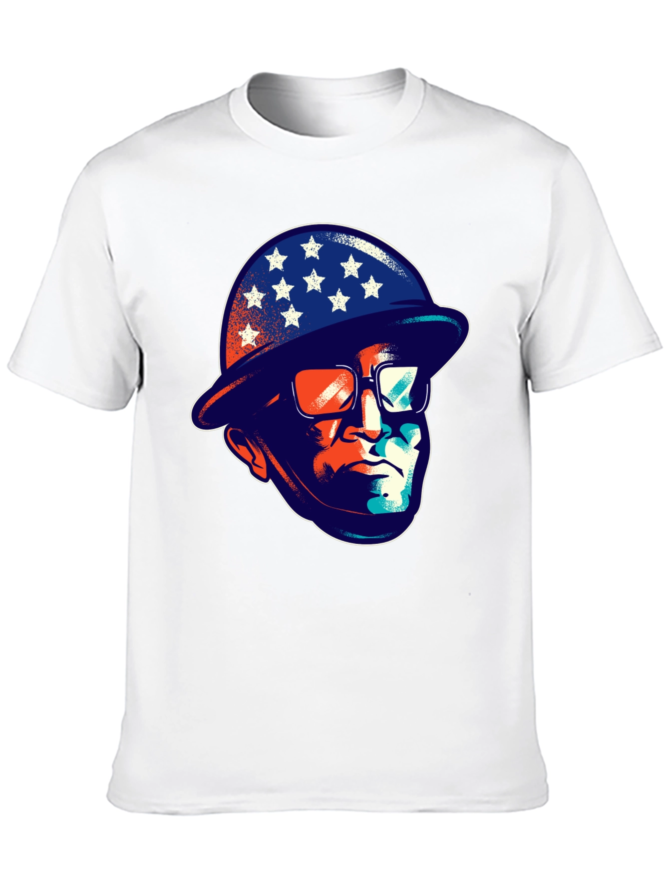 Patriotic Graphic T-Shirt - American Icon Design