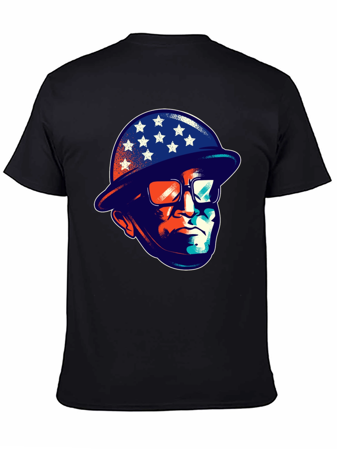 Patriotic Graphic T-Shirt - American Icon Design