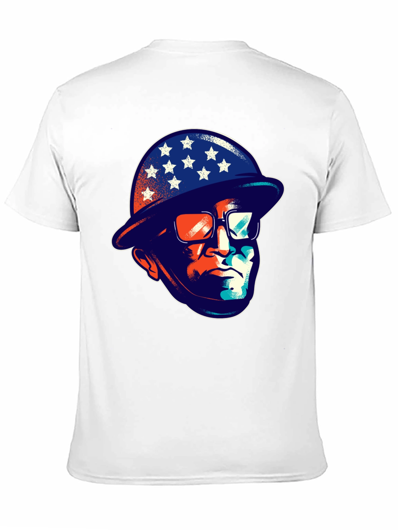 Patriotic Graphic T-Shirt - American Icon Design