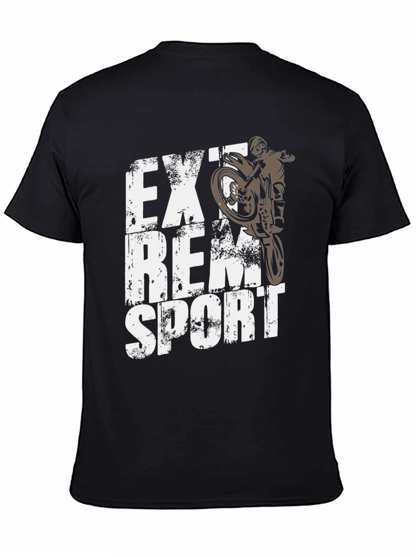 Extreme Sport Graphic Tee - Mens Black T-Shirt