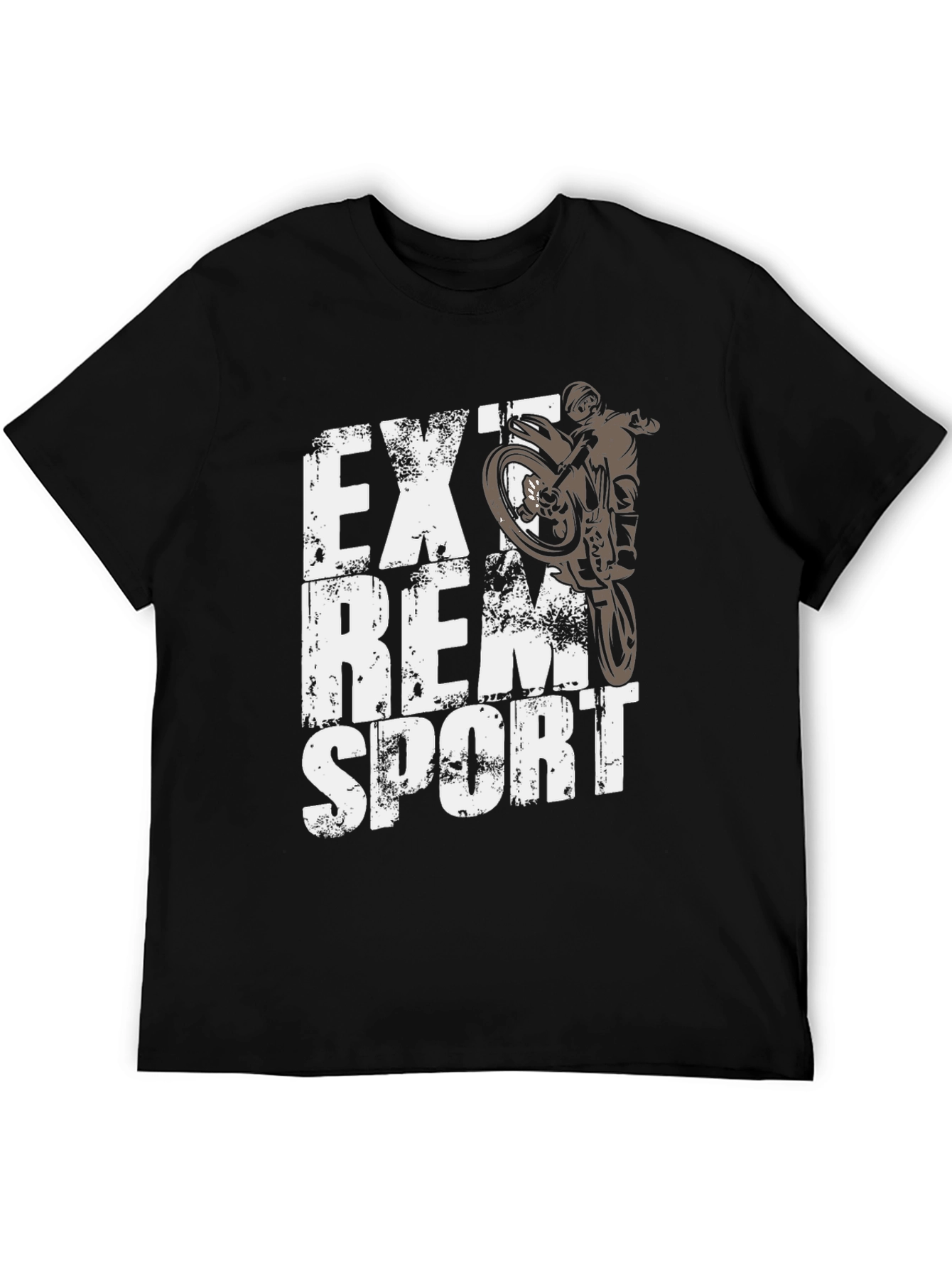 Extreme Sport Graphic Tee - Mens Black T-Shirt