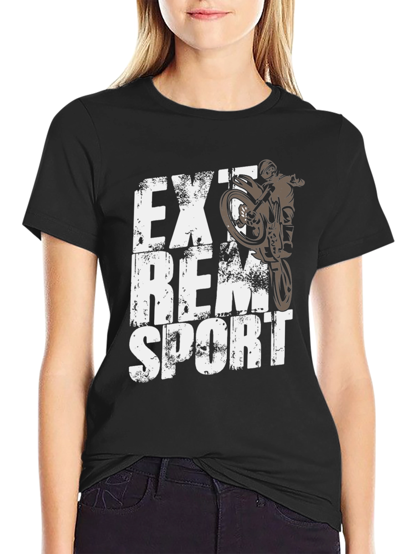 Extreme Sport Graphic Tee - Mens Black T-Shirt