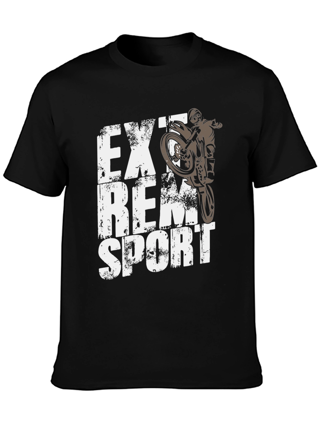 Extreme Sport Graphic Tee - Mens Black T-Shirt