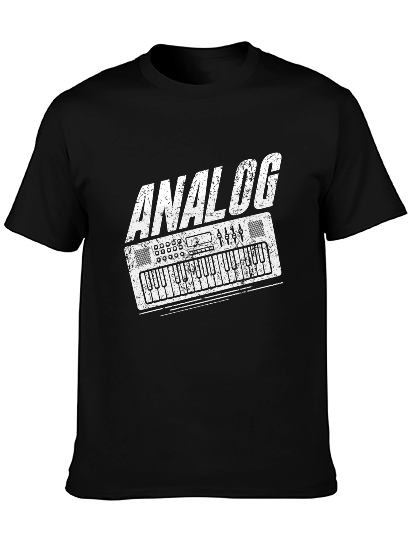 Analog Synth T-Shirt - Black