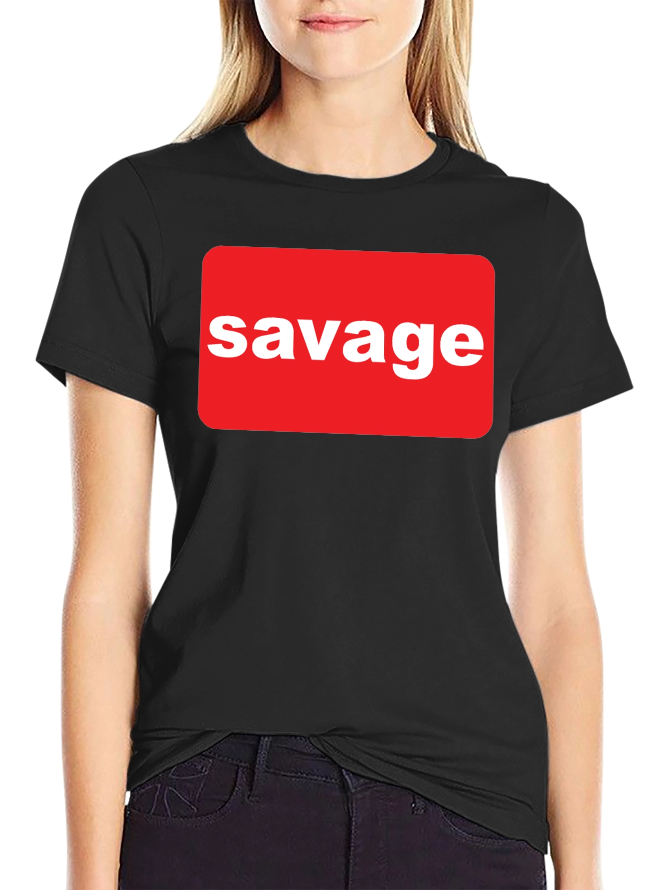 Savage Graphic T-Shirt - Bold Statement Tee