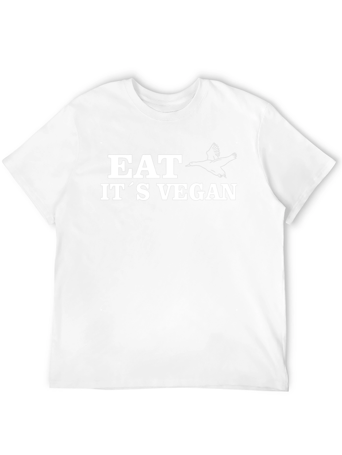 Eat Its Vegan Goose T-Shirt - Black