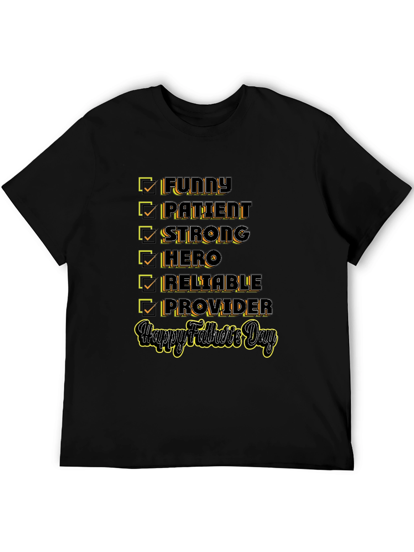 Funny Patient Strong Hero Fathers Day T-Shirt