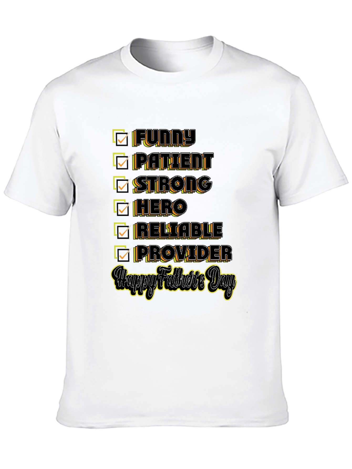 Funny Patient Strong Hero Fathers Day T-Shirt