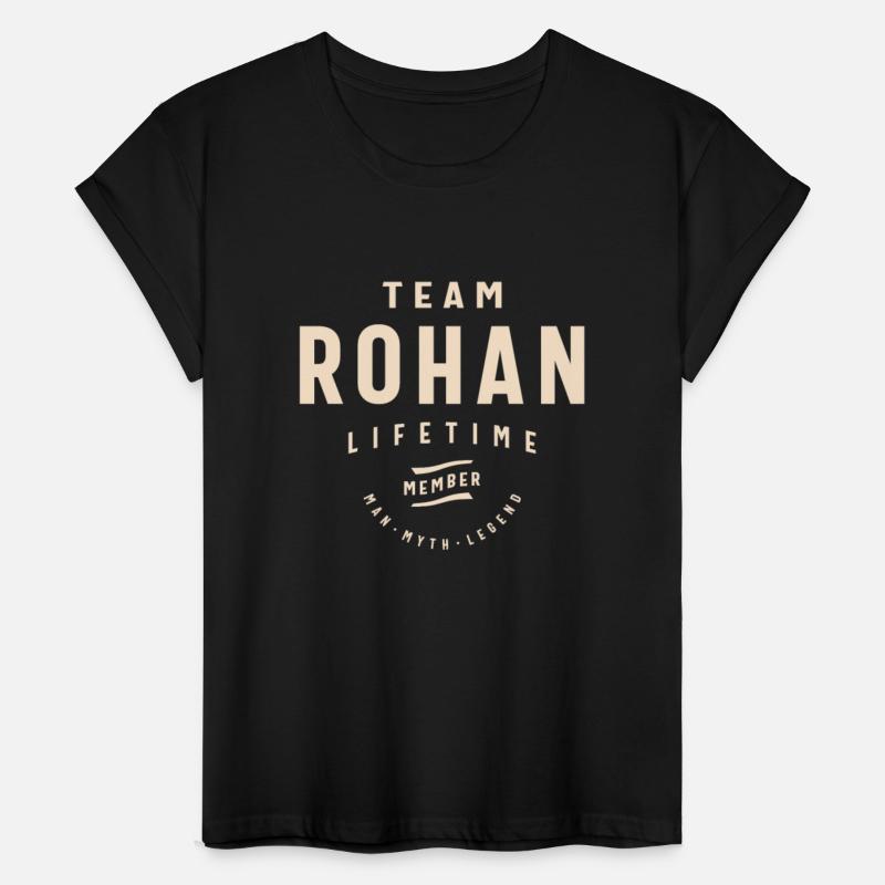 Team Rohan Lifetime Member Personalized Name Rohan