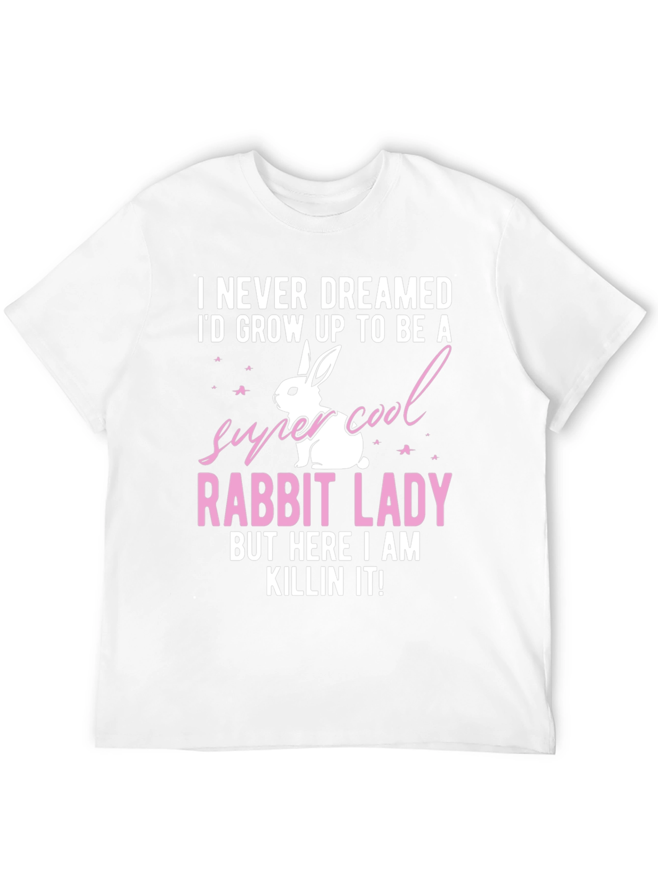 Super Cool Rabbit Lady T-Shirt