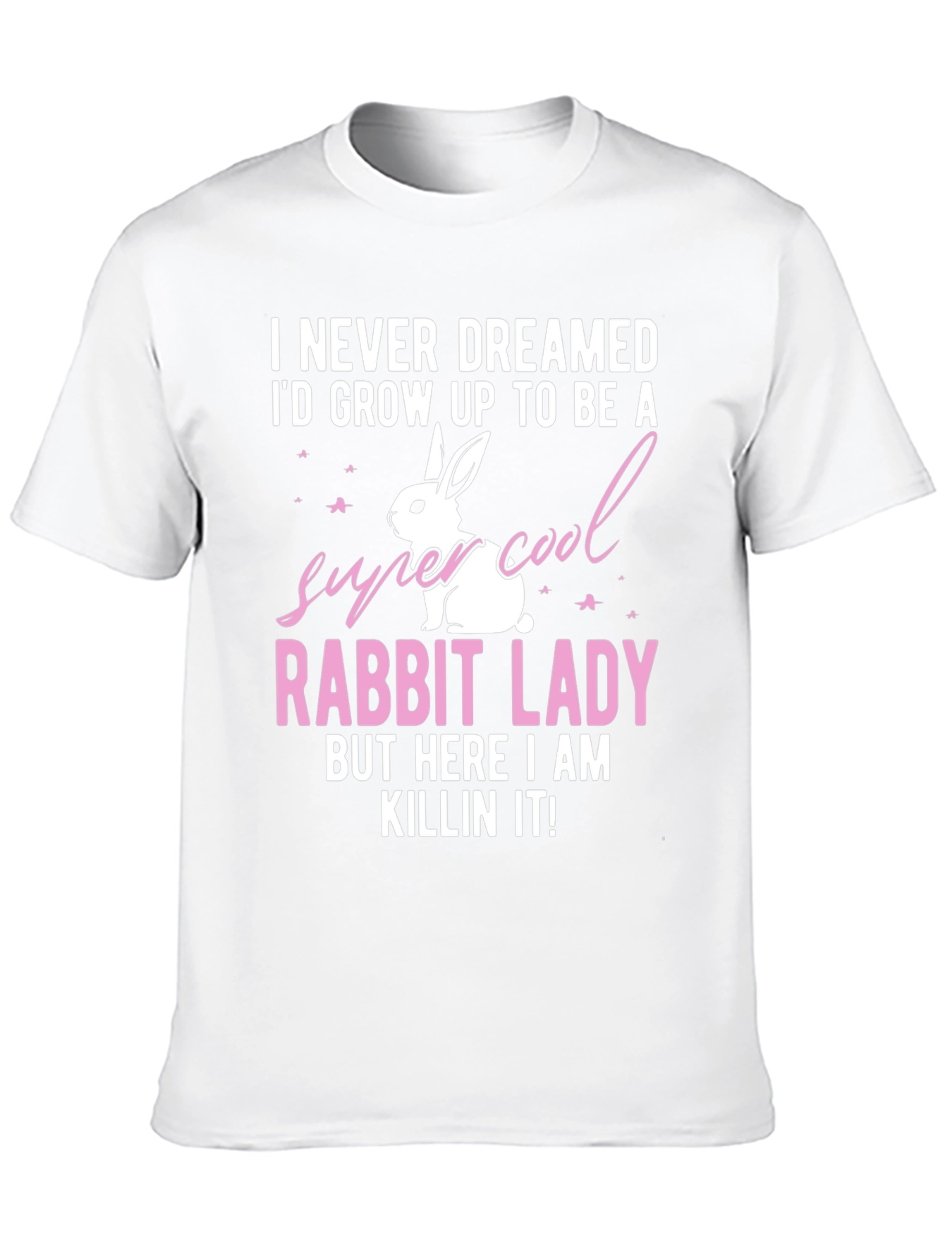 Super Cool Rabbit Lady T-Shirt