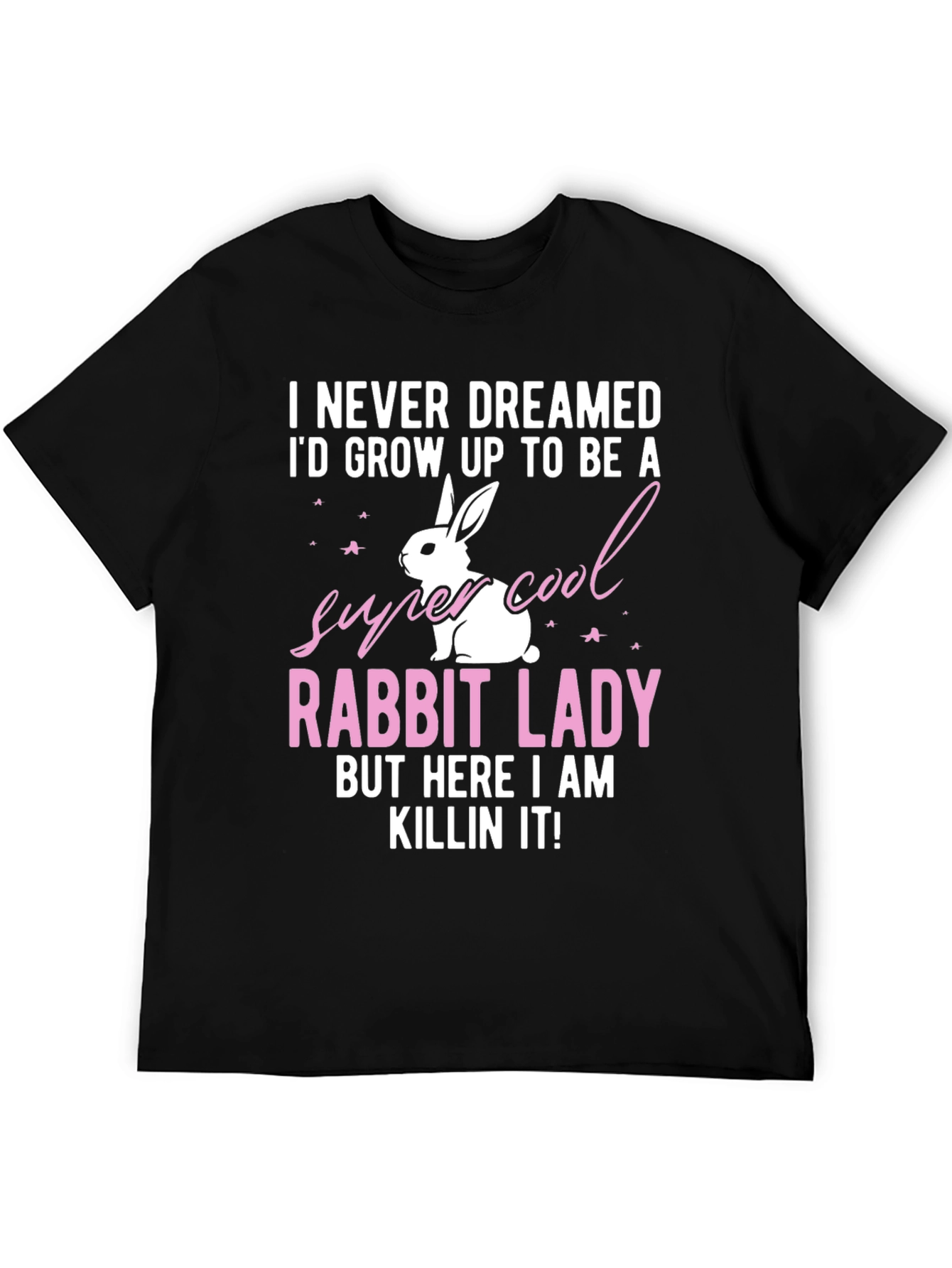 Super Cool Rabbit Lady T-Shirt