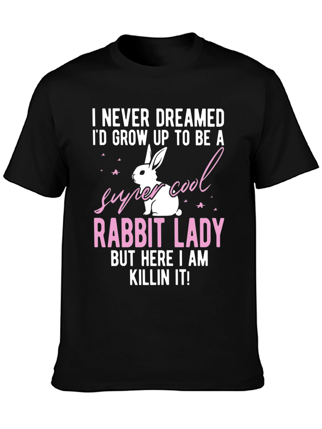 Super Cool Rabbit Lady T-Shirt