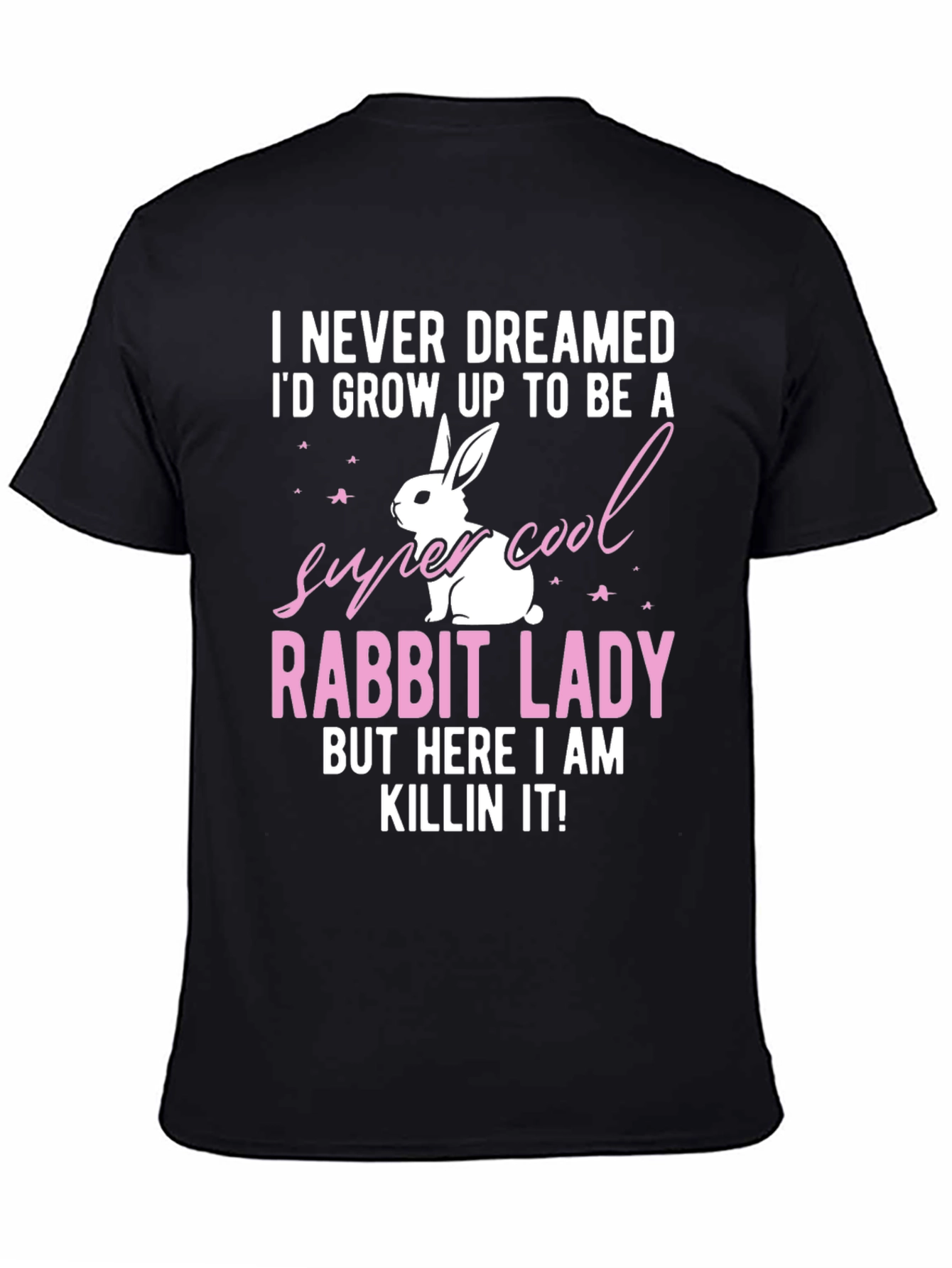 Super Cool Rabbit Lady T-Shirt