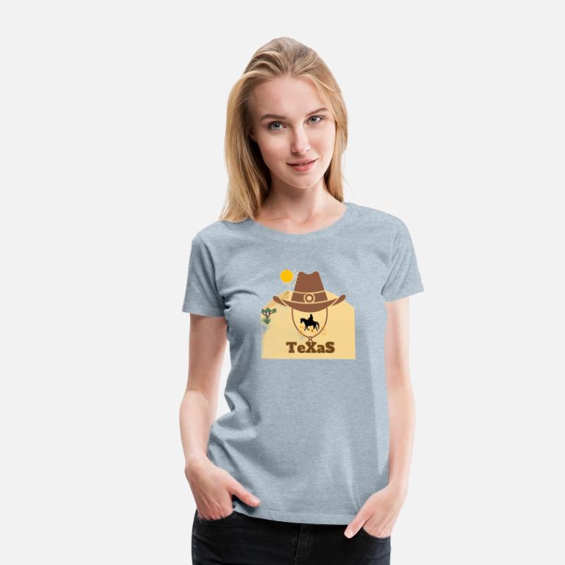 Texas cactus cowboy cool t-shirts