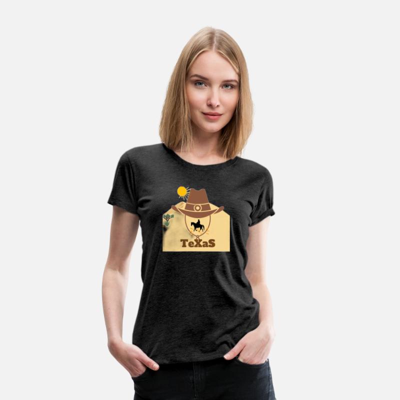Texas cactus cowboy cool t-shirts
