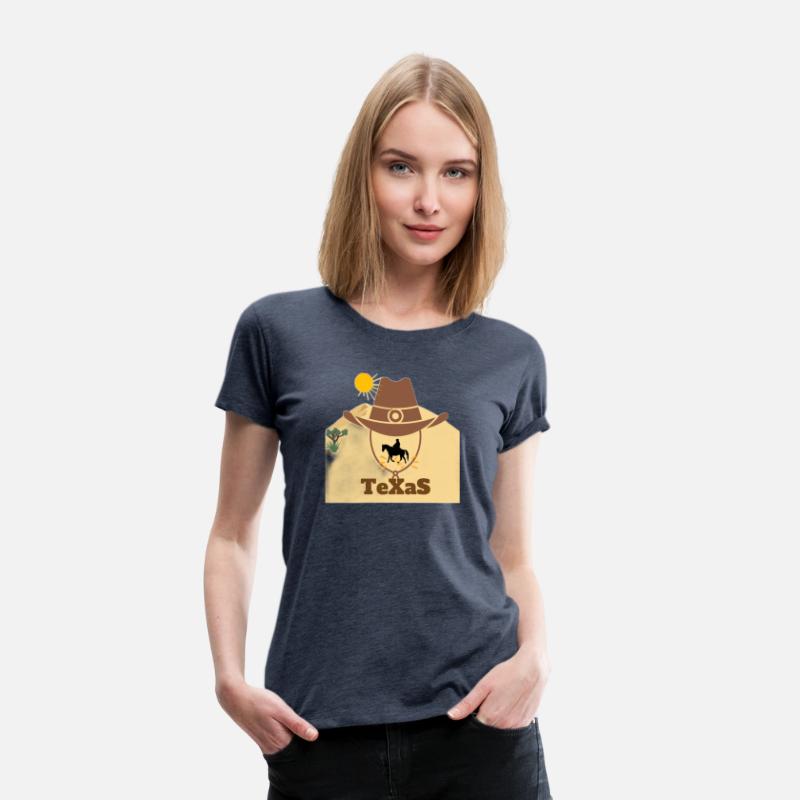 Texas cactus cowboy cool t-shirts