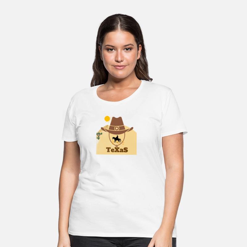 Texas cactus cowboy cool t-shirts