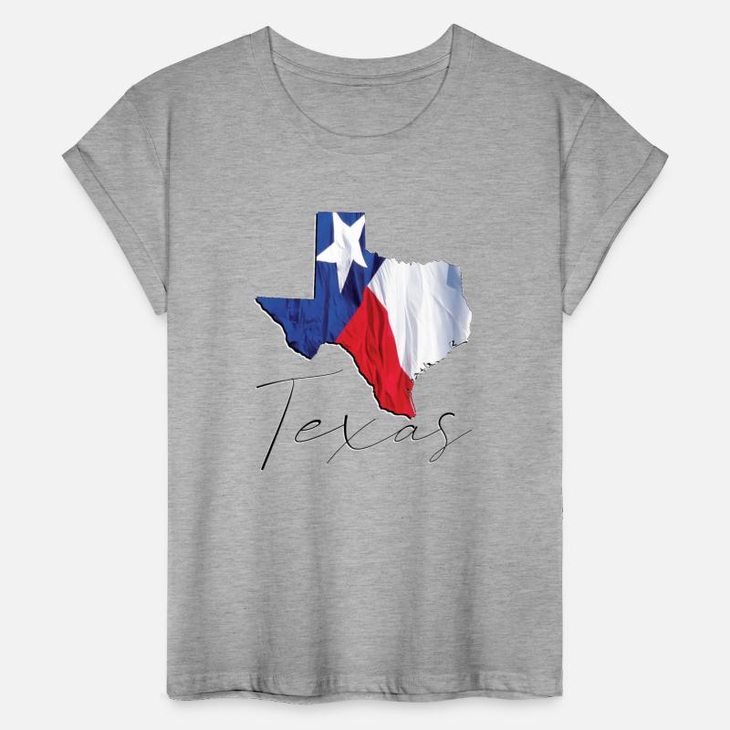 Texas (State) Flag in Texas (State) Map TX