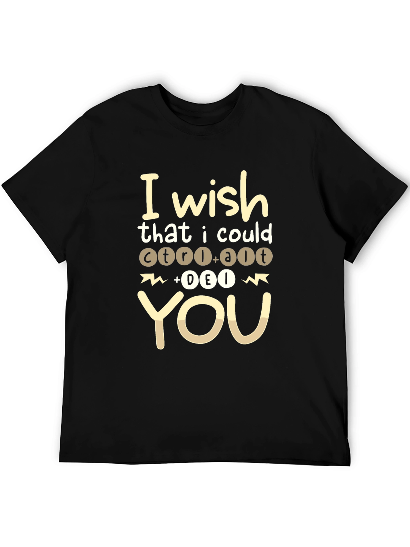 Ctrl+Alt+Delete You T-Shirt Funny Geek Tee