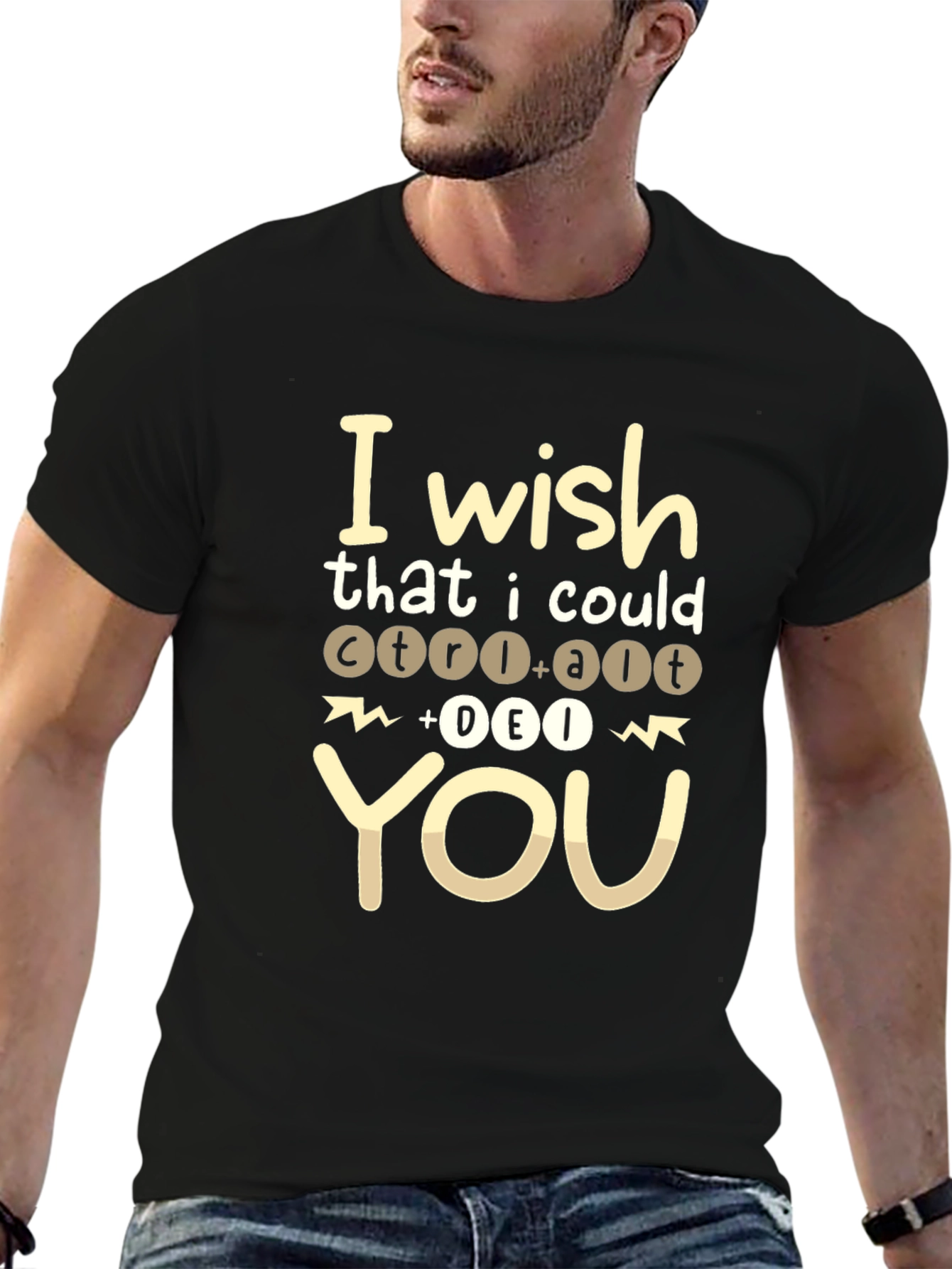 Ctrl+Alt+Delete You T-Shirt Funny Geek Tee