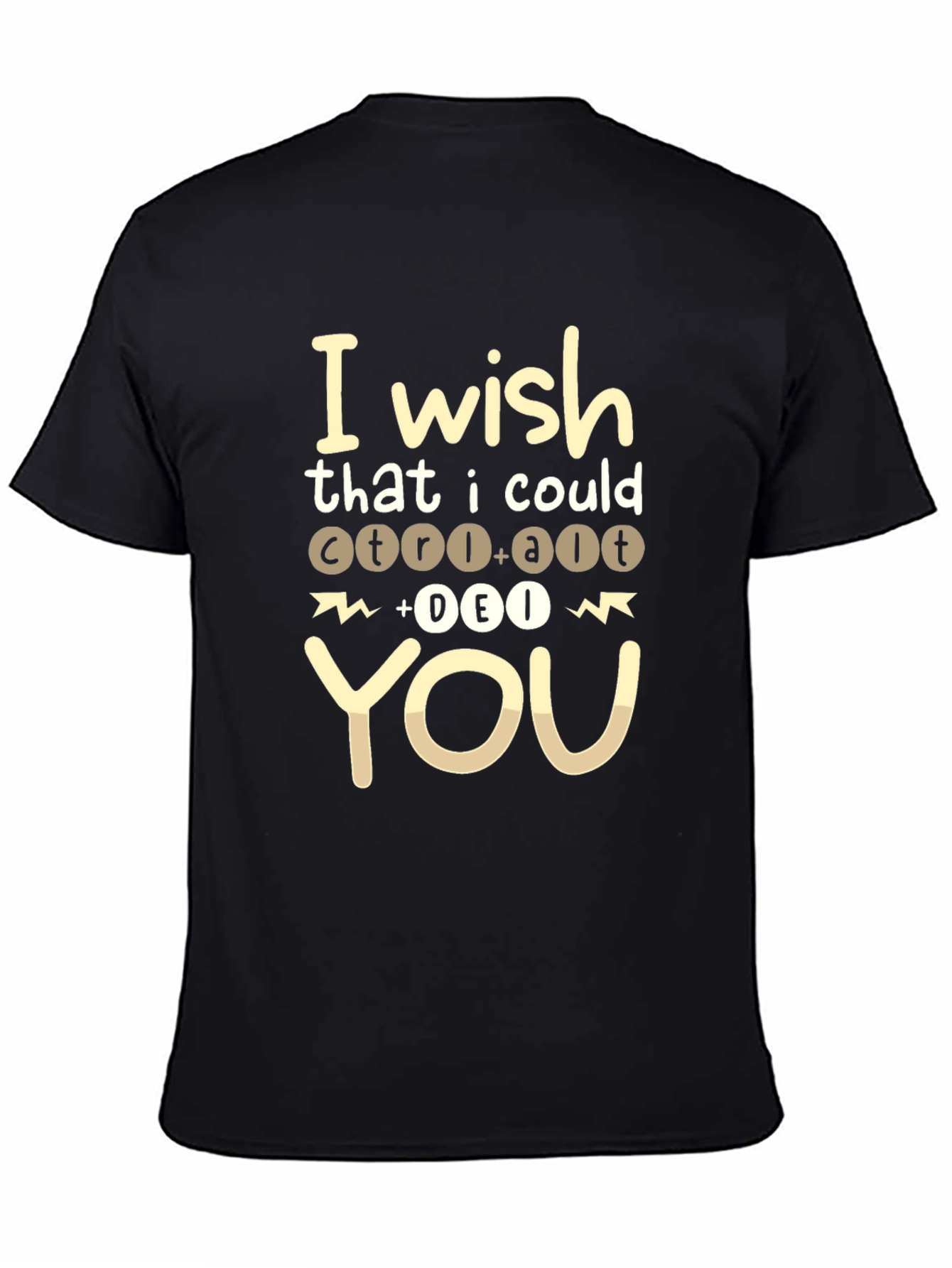 Ctrl+Alt+Delete You T-Shirt Funny Geek Tee