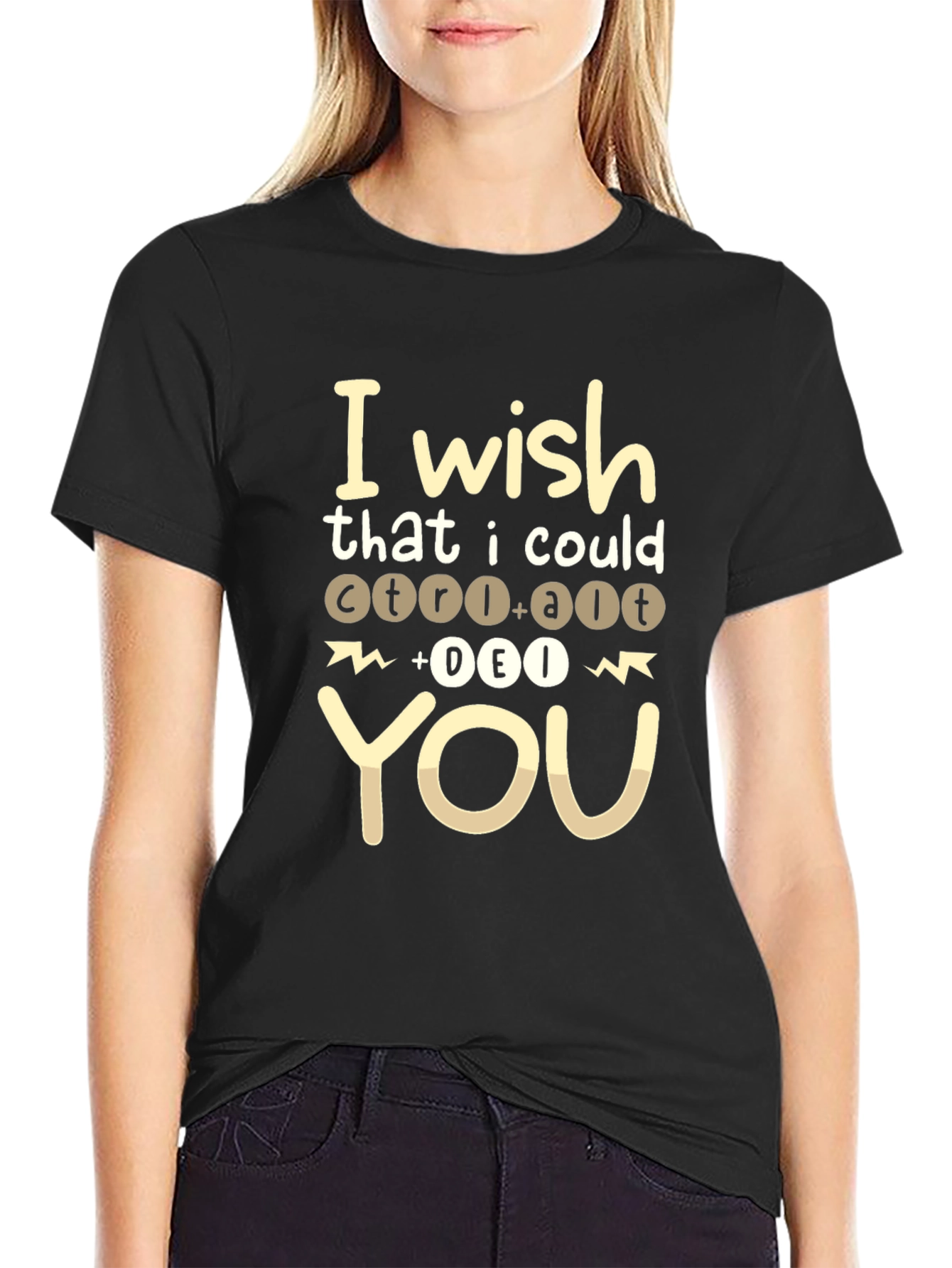Ctrl+Alt+Delete You T-Shirt Funny Geek Tee