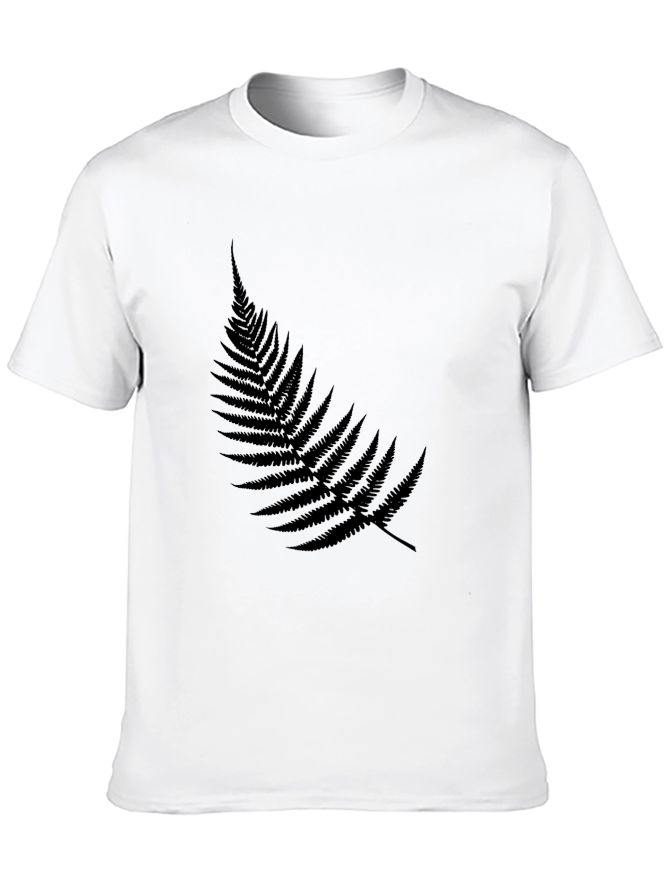 Black Fern Graphic Tee - Casual Comfort