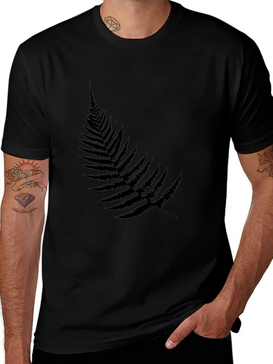 Black Fern Graphic Tee - Casual Comfort