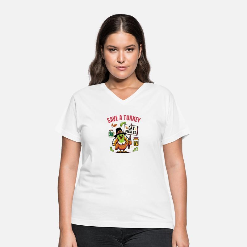 Thanksgiving Save A Turkey Eat Pickles