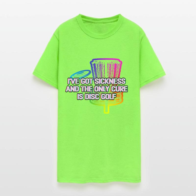 The Only Cure Is Disc Golf Funny Golfer Humor