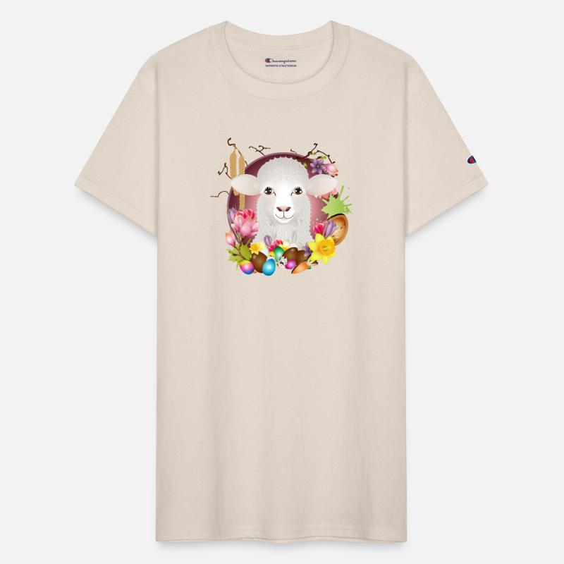 The sheep or lamb as a spring & Easter motif