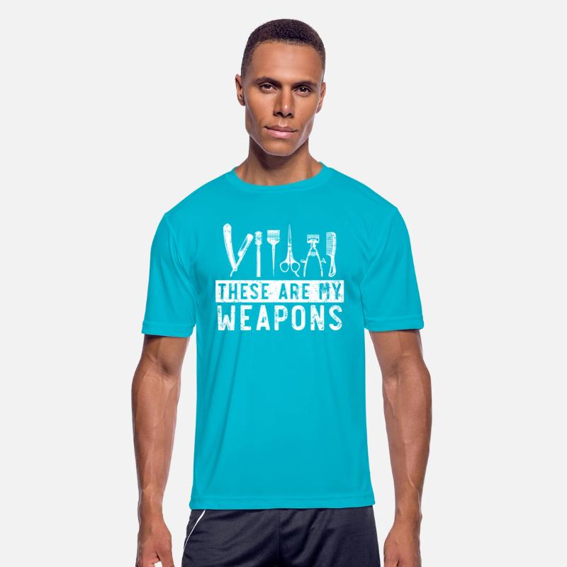 These Are My Weapons Haircutting Hairstyle Barber