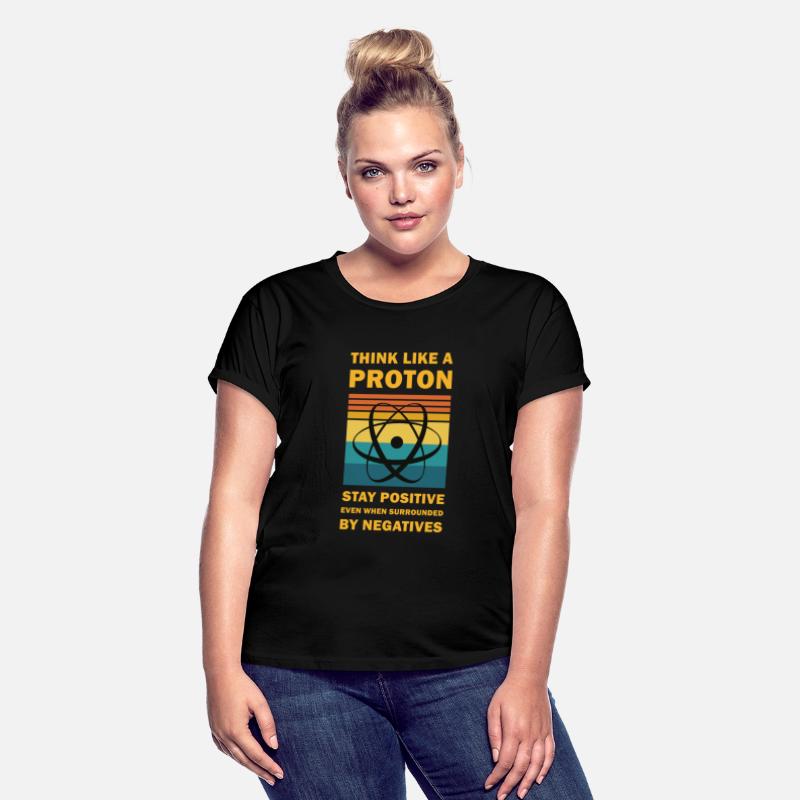 Think Like a Proton Stay Positive Funny Science