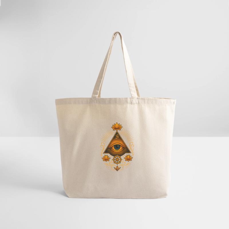 Third Eye with Lotus and Om Symbol Glow