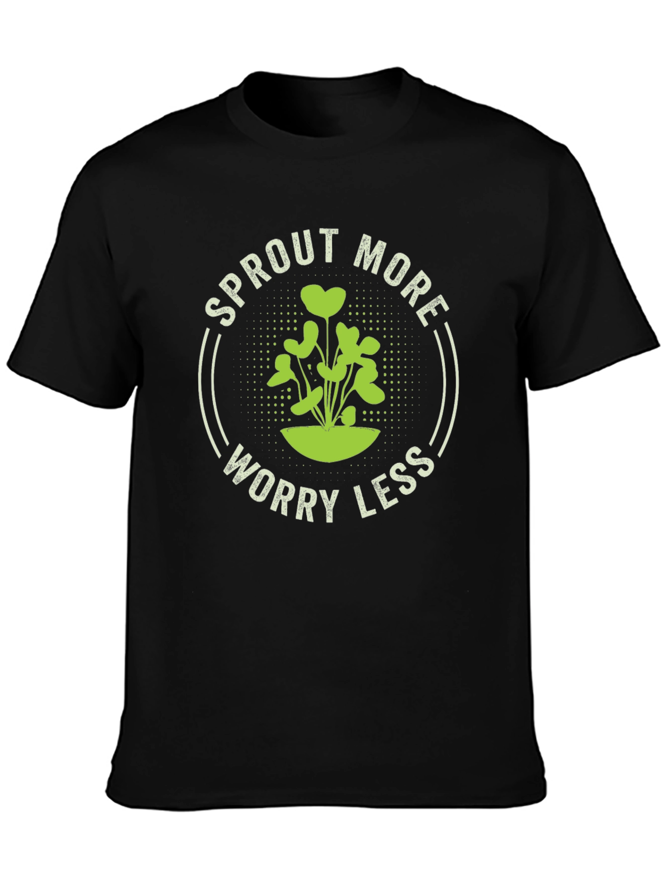 Sprout More Worry Less Graphic Tee
