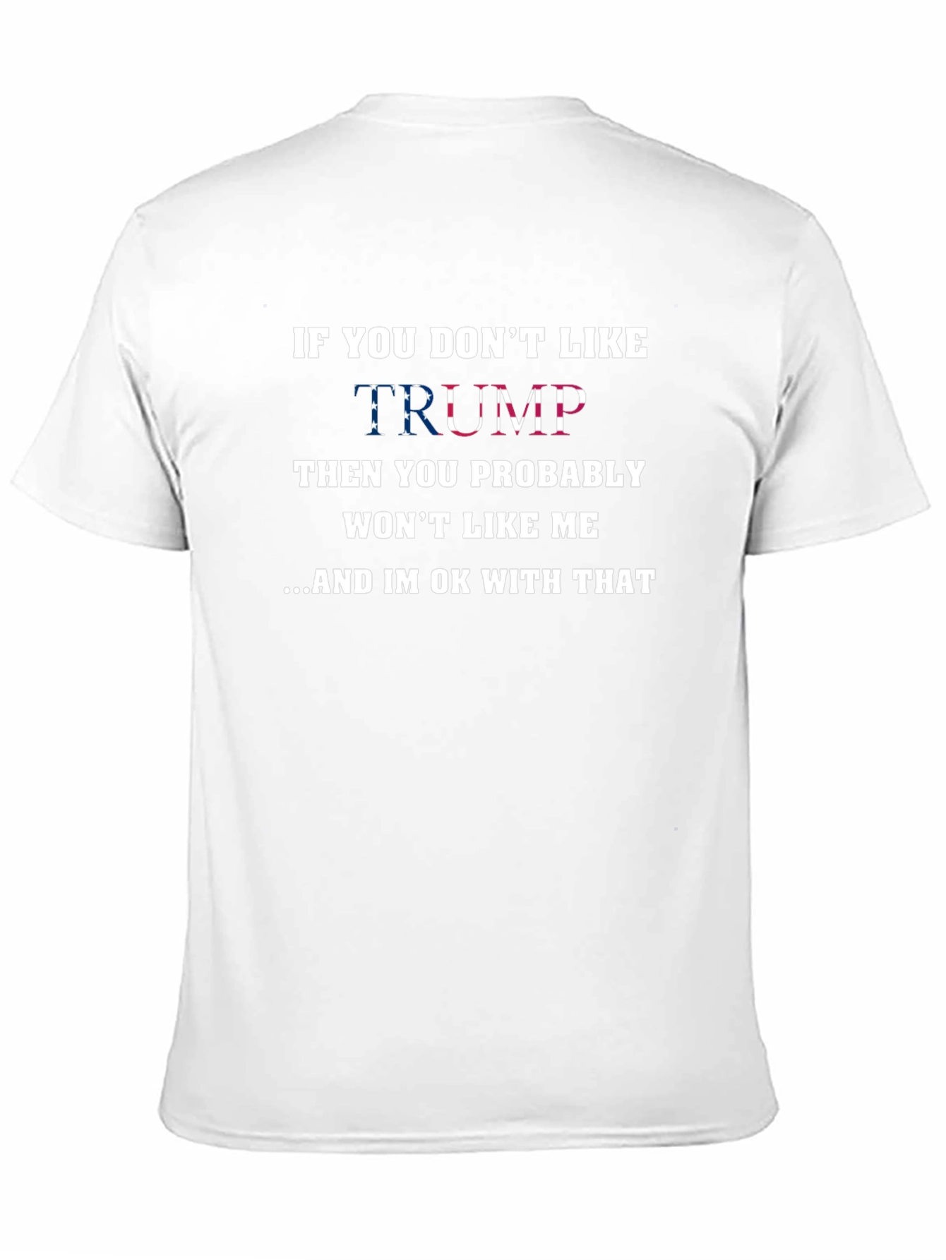Trump Graphic T-Shirt - Patriotic Statement Tee